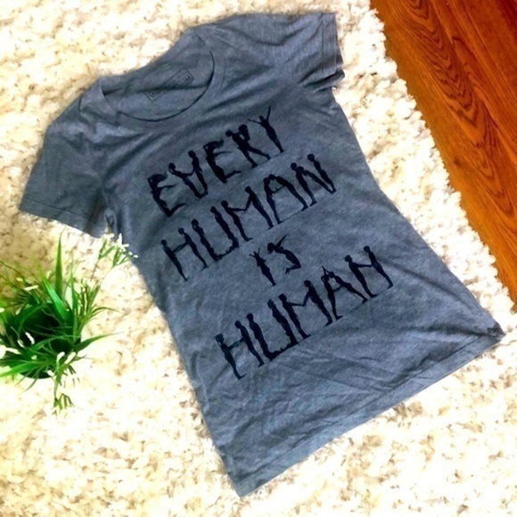 Every Human is Human T-Shirt | Size M - Picture 2 of 3